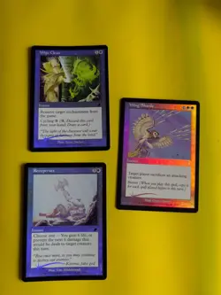 Recuperate, Wing Shards,Wipe Clean MTG 3 Card. Scourge. FOIL. - Image 1