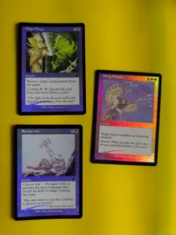 Recuperate, Wing Shards,Wipe Clean MTG 3 Card. Scourge. FOIL. - Image 2