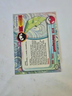 Metapod #11 Topps Red Logo Trading Cards Series 1 Pokemon Non-Holo Near Mint - Image 2