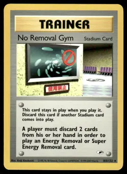 Pokemon Cards No Removal Gym 103/132 Gym Heroes Rare NM - Image 1