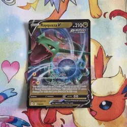 Rayquaza V 110/203 Evolving Skies Ultra Rare Holo Pokemon TCG Card - NM - Image 1