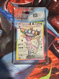 Espeon ex SVP175 Sv: Scarlet & Violet Promo Cards Holo TAG 10 - Image 1
