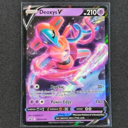 Deoxys V - SWSH266 - Holo - Black Star Promo - Pokemon Card - MP - Image 1