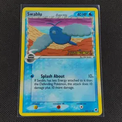 Swablu - 65/101 - Reverse Holo - Dragon Frontiers - Pokemon Card - MP - Image 1