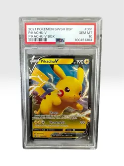 Pikachu V SWSH061 SWSH: Sword & Shield Promo Cards Holo - Image 1