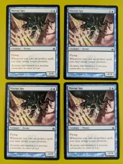 Mirran Spy x4 Mirrodin Besieged 4x Playset Magic the Gathering MTG - Image 1