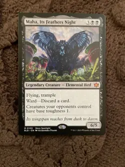 Magic The Gathering Maha Its Feathers Night Legendary Creature Bloomburrow Myth… - Image 1