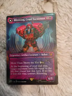 Blitzwing, Cruel Tormentor Shattered Glass Foil : MTG Brother War - Image 1