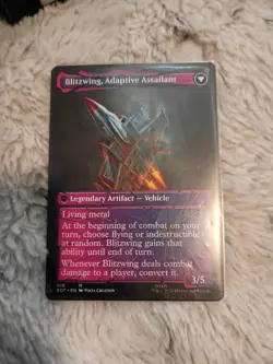 Blitzwing, Cruel Tormentor Shattered Glass Foil : MTG Brother War - Image 2