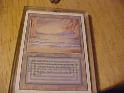 MTG Magic the Gathering Underground Sea Revised Edition - Image 1