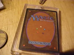 MTG Magic the Gathering Underground Sea Revised Edition - Image 2