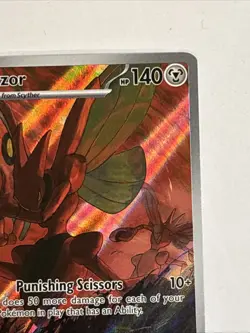 Scizor - Holo SV3 Obsidian Flames 205/197 NM Pokemon - Image 4