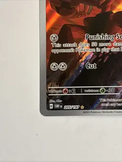 Scizor - Holo SV3 Obsidian Flames 205/197 NM Pokemon - Image 5