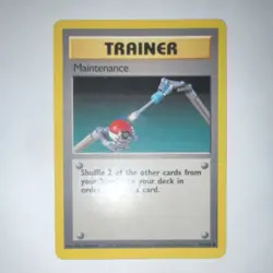 Wizards of the Coast Pokemon TCG Maintenance Base Set 83/102 Uncommon English - Image 1