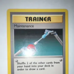 Wizards of the Coast Pokemon TCG Maintenance Base Set 83/102 Uncommon English - Image 2