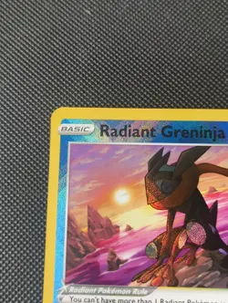 Pokemon TCG Radiant Greninja 046/189 | Astral Radiance | NM | Radiant Rare - Image 2