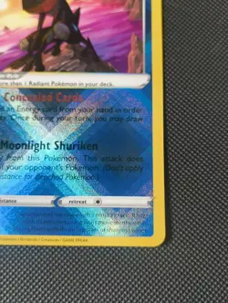 Pokemon TCG Radiant Greninja 046/189 | Astral Radiance | NM | Radiant Rare - Image 4