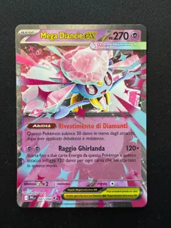 Mega Diancie ex PFL 041/094 Double Rara Ita - Fiamme Spettrali - Pokemon - Image 1