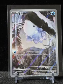 Snom 168/162 SV05: Temporal Forces Holo Illustration Rare Card Pokemon TCG - Image 1