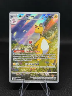 Pokemon Ampharos Chaos Rising 090/086 illustration Rare Holo English 2026 - Image 1
