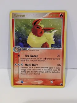 Pokemon Card TCG Flareon 5/115 Unseen Forces Reverse Holo Stamp - LP. - Image 1