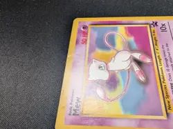 [MP] Pokemon 2000 Mew Mewtwo Black Star Promo Vintage - Image 5