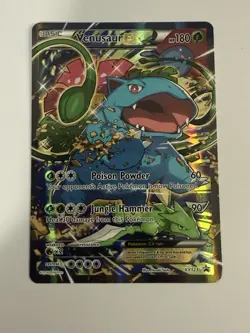 Pokemon TCG Venusaur EX Full Art Promo Holo XY123 XY 2016 English MP - Image 1