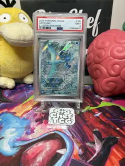 2025 POKEMON JTG EN-JOURNEY TOGETHER #161 ARTICUNO ILLUSTRATION RARE PSA 9 - Image 1