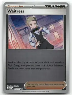 Waitress 215/217 Reverse Holo ME: Ascended Heroes Trainer Pokemon TCG - Image 1
