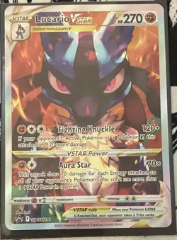 The Pokemon Company Lucario VSTAR SWSH291 Promo Holo English 270 HP - Image 1
