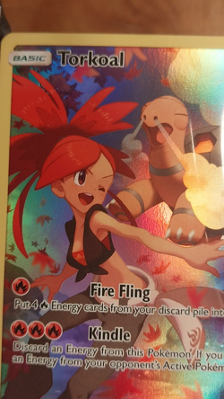 Pokemon Torkoal 237/236 Cosmic Eclipse Secret Rare - Image 2