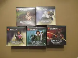 Magic the Gathering: Ravnica Allegiance Prerelease Packs 1 of Each 5 Guilds - Image 1