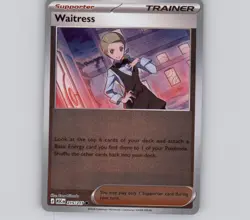 Waitress 215/217 Reverse Holo C Ascended Heroes NM Pokemon - Image 1
