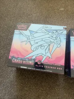 2 x Pokemon TCG Chaos Rising Pokemon Center ETB. Sealed. Brand New. - Image 2