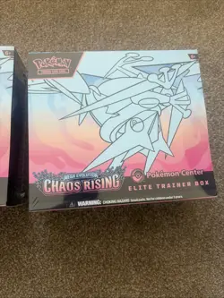 2 x Pokemon TCG Chaos Rising Pokemon Center ETB. Sealed. Brand New. - Image 3