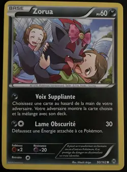 Carte Pokemon 90/162 ZORUA - Image 1