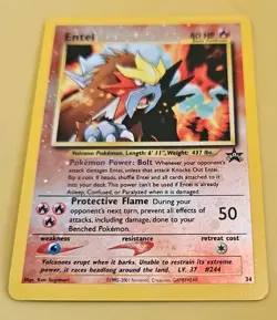 Pokemon TCG Entei Black Star Promos Reverse Holo - Excellent condition - Image 1