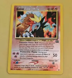 Pokemon TCG Entei Black Star Promos Reverse Holo - Excellent condition - Image 2