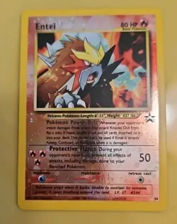 Pokemon TCG Entei Black Star Promos Reverse Holo - Excellent condition - Image 3