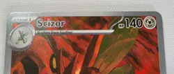 Scizor #205/197 Obsidian Flames Illustration Rare Holo Pokemon TCG NM/NM+ - Image 3