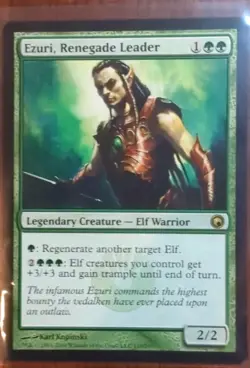 MTG Ezuri, Renegade Leader Scars of Mirrodin NM - Image 1