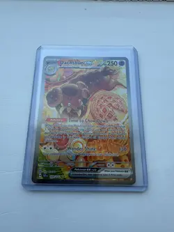 Pokemon TCG Dachsbun ex 169/142 SV07 Stellar Crown SIR Full Art Holo NM - Image 3