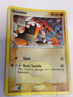Groudon ® EX Smeraldo 5/106 ® Rara Holo Foil ® Pokemon ® Inglese ® Good - Image 2