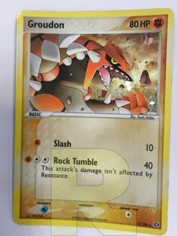 Groudon ® EX Smeraldo 5/106 ® Rara Holo Foil ® Pokemon ® Inglese ® Good - Image 3