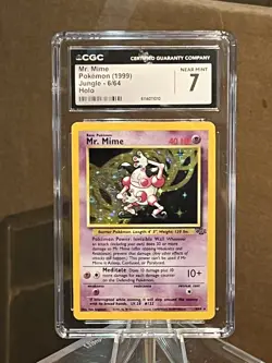1999 Pokemon Mr. Mime 06/64 Jungle Holo - Image 3