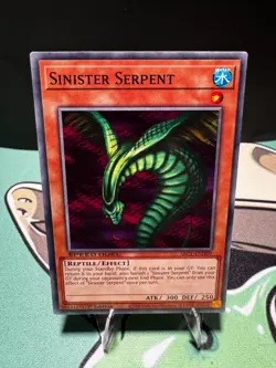Sinister Serpent SBC1-ENH09 Speed Duel Yu-Gi-Oh 1st Edition LP - Image 1