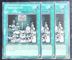 3x Prohibition SDMM-EN022 Machina Mayhem 1st Edition LP Playset - Image 1