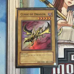 YuGiOh! LOB-066 Curse of Dragon Unlimited Super Rare VLP - Image 2