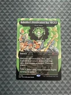 MTG Beholder’s Petrification Ray #1789 Mythic Secret Lair Drop Series (SLD) - Image 1