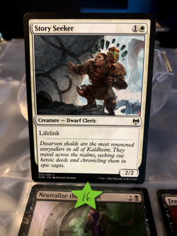 MTG Kaldheim Story Seeker 34/285 Magic the Gathering - Image 1